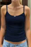 Plain Knitting Cami Top 