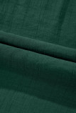 Green Bay Eyelet Embroidered Sleeve Tie V Neck Blouse