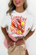 White Crawfish Season Graphic Fashion Summer T Shirt