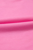 Sachet Pink Bow Print Boxy Fit Tank Top