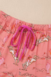 Blossom Cowgirl Country Print Pajamas Set