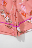 Blossom Cowgirl Country Print Pajamas Set