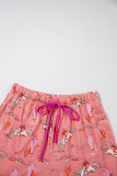Blossom Cowgirl Country Print Pajamas Set