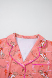Blossom Cowgirl Country Print Pajamas Set