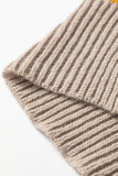Multicolour Stripe Drop Shoulder Crew Neck Sweater