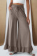 DUNE Ruffled Wide Leg Pull On High Waist Pants with Pockets