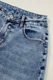 Ashleigh Blue Cuffed Straight Loose Jeans
