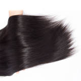 Straight Human Hair 3 Bundles Virgin Hair Weave Grade Natural Hair Extensions