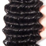 Virgin Remy 3 Bundles Deep Wave 100% Unprocessed Human Hair Extensions Bundles