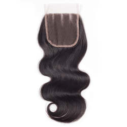4*4 Lace Closure Body Wave Human Hair Closure Lace Hair Extensions