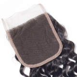 Deep Wave With Closure Tianshe Hair 3 Bundles Human Hair Bundles With 4*4 Closure Deep Wave Curly High Quality