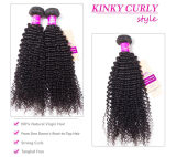Kinky Curly Virgin Remy Hair 4 Bundles with Lace Closure