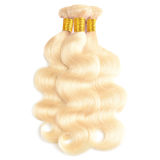 Blonde Bundle Hair With Frontal Color 613 Blonde Body Wave 3 Bundles With Lace Frontal