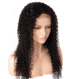 Kinky Curly 360 Lace Frontal Wigs Wave Human Hair Wigs