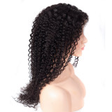 Kinky Curly 360 Lace Frontal Wigs Wave Human Hair Wigs