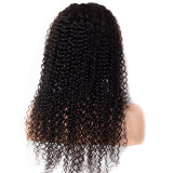 Kinky Curly 13×4 Lace Front Wigs Virgin Human Hair Wigs