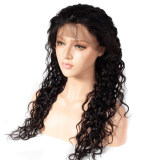 Deep Wave 360 Lace Frontal Wigs Baby Hair Human Hair Curly Wig