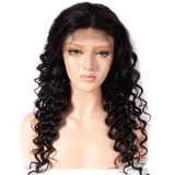 Loose Deep 360 Lace Frontal Wigs Baby Hair Wave Human Hair Wigs