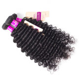Wholesale Virgin Hair Deep Wave 100% Unprocessed Human Hair Extensions Bundle