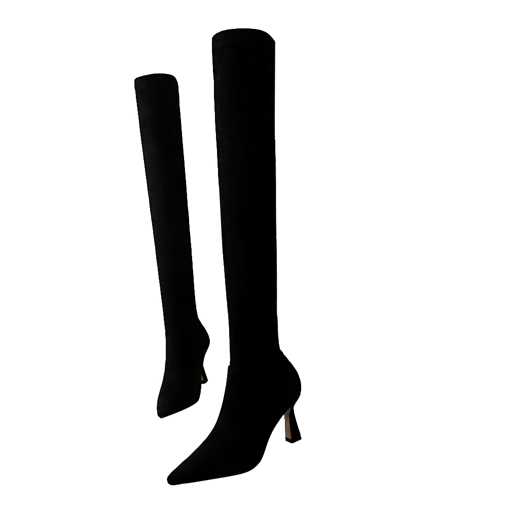 slim long boots