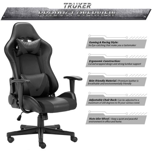 Gaming Chair Computer Desk Chair Racing Chairs Ergonomic Chair