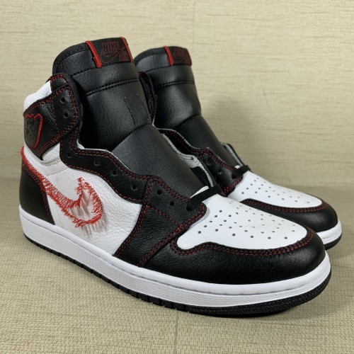 Us 170 00 Jordan 1 Retro High Defiant White Black Gym Red Cd M Lordkicks Net