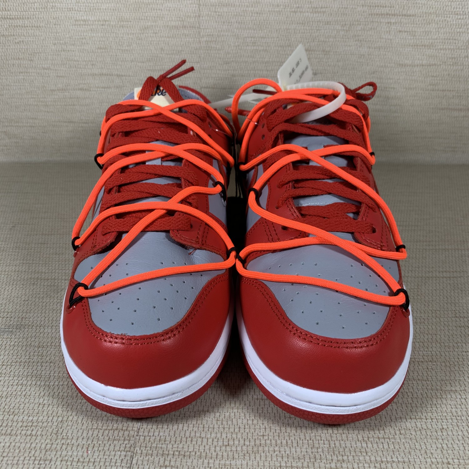 US$ 170.00 - Off-White x Nike Dunk Low RED - www.lordkicks.vip