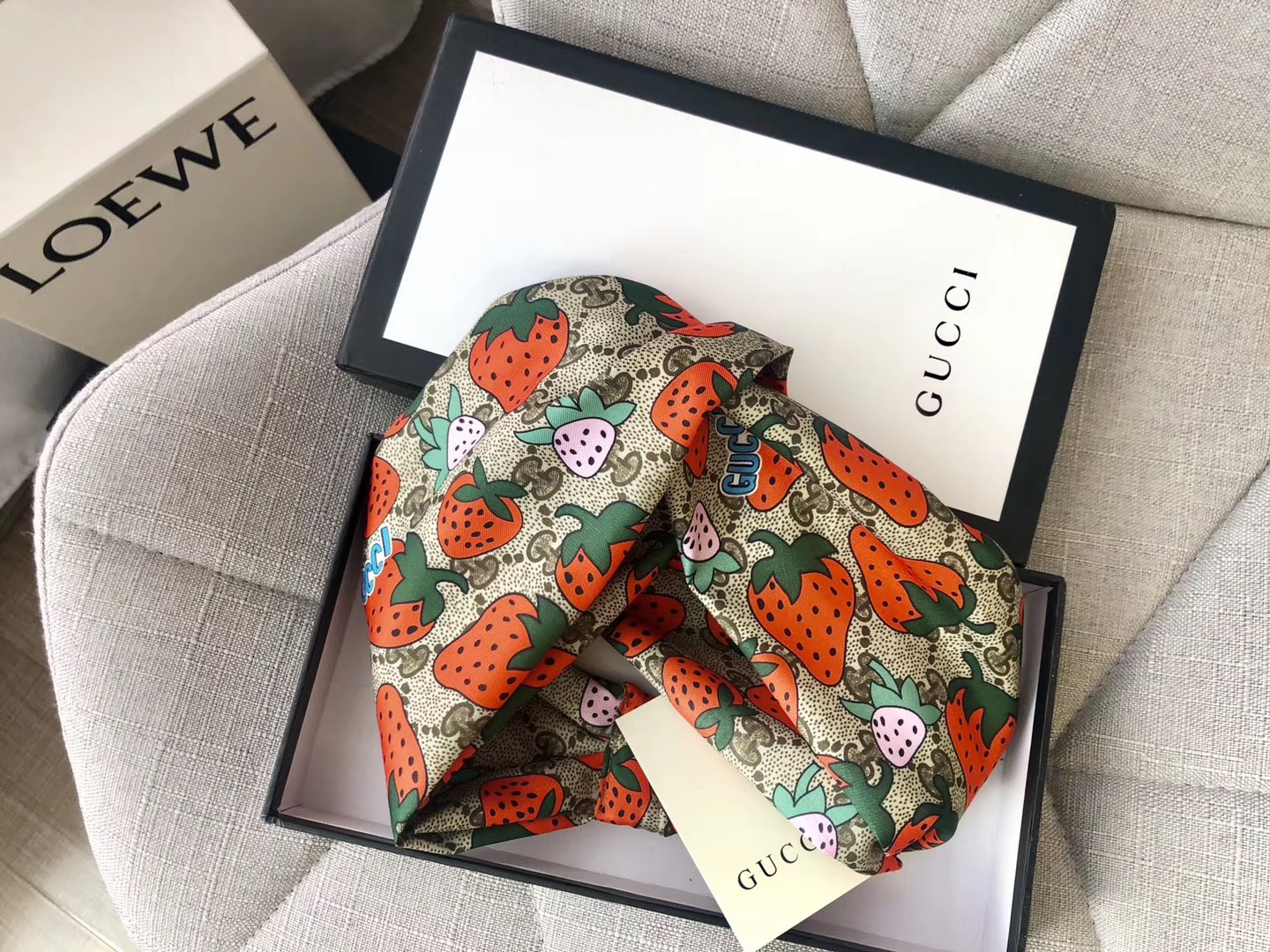 strawberry gucci headband