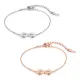 Wholesale Stainless Steel Women Infinity Bracelets