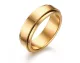 Wholesale Stainless Steel Gold Plated Spinner Ring