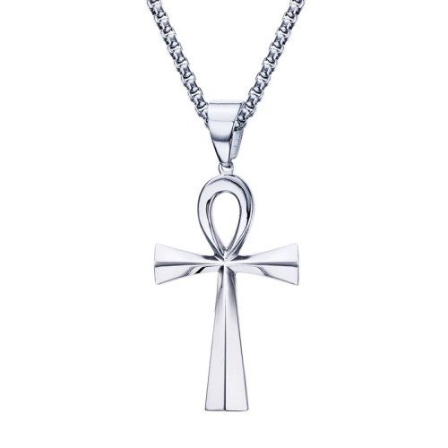 Wholesale Stainless Steel Egyptian Ankh Cross Necklaces