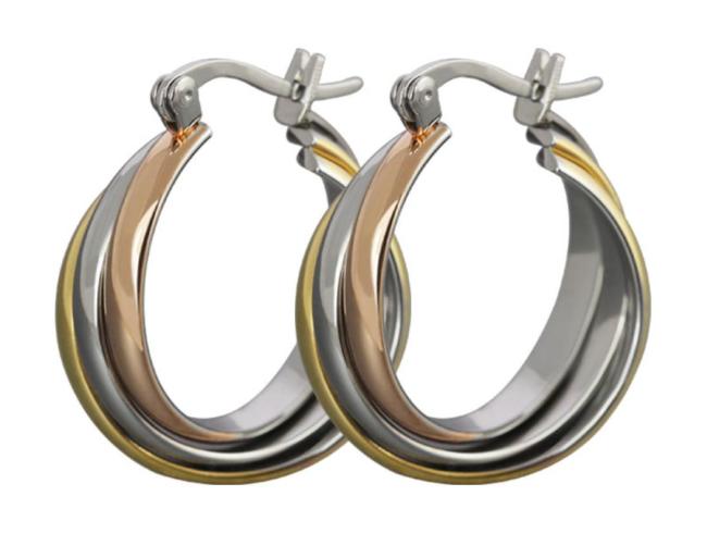 Wholesale Stainless Steel Womens Hoop Earrings for Amazon