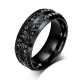 Wholesale Stainless Steel Black Two Line CZ Ring Ebay