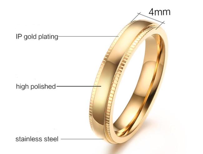 Wholesale Stainless Steel Wedding Rings for Men