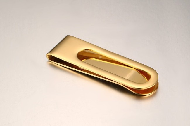 Wholesale Stainless Steel Mens IP Gold Money Clips