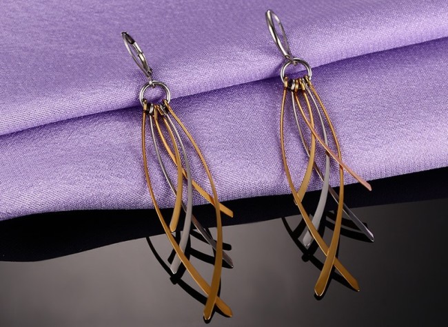 Wholesale Stainless Steel Tassels Earrings for Ebay