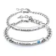 Wholesale Steel Love You To The Moon and Back Bracelet for Mens Womens
