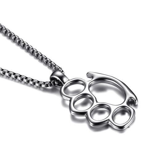 Wholesale Stainless Steel Mens Knuckle duster Pendant