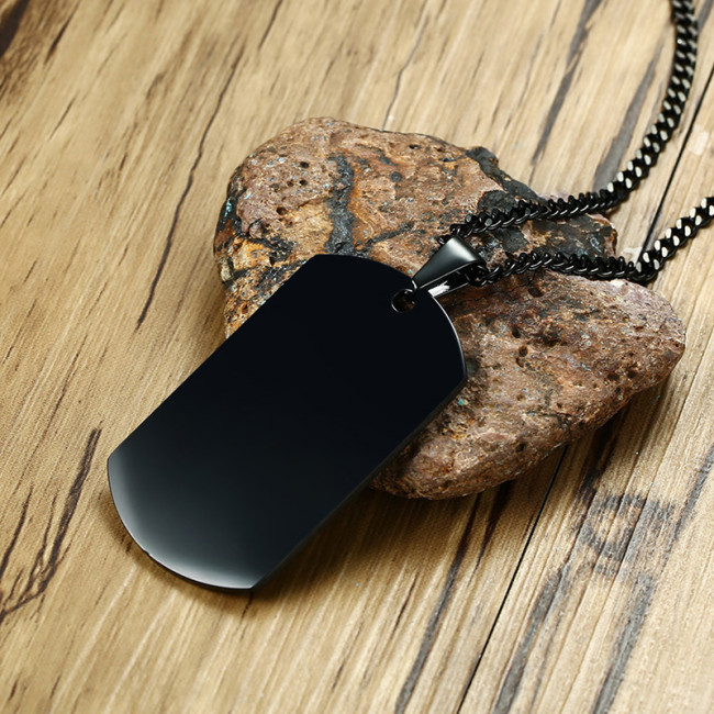 Wholesale Stainless Steel Camouflage Dog Tag