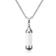 Wholesale Stainless Steel Perfume Bottle Pendant