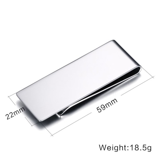 Wholesale Stainless Steel Blank Money Clip
