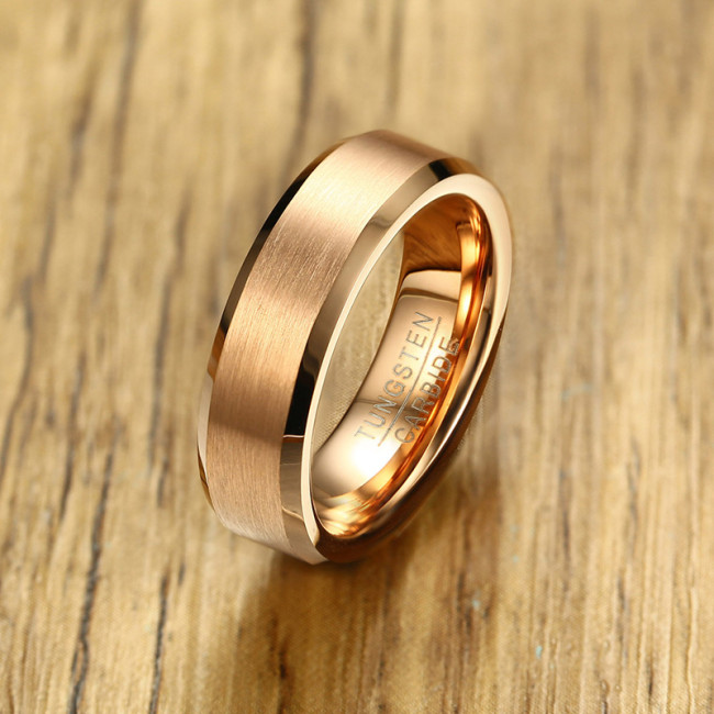 Wholesale Men's 6mm Matte Tungsten Wedding Ring