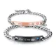 Wholesale Stainless Steel King and Queen Couple Bracelets for Sale