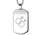 Wholesale Stainless Steel Double Male Sign Pride Jewelry