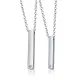 Wholesales Stainless Steel Couple Bar Necklace