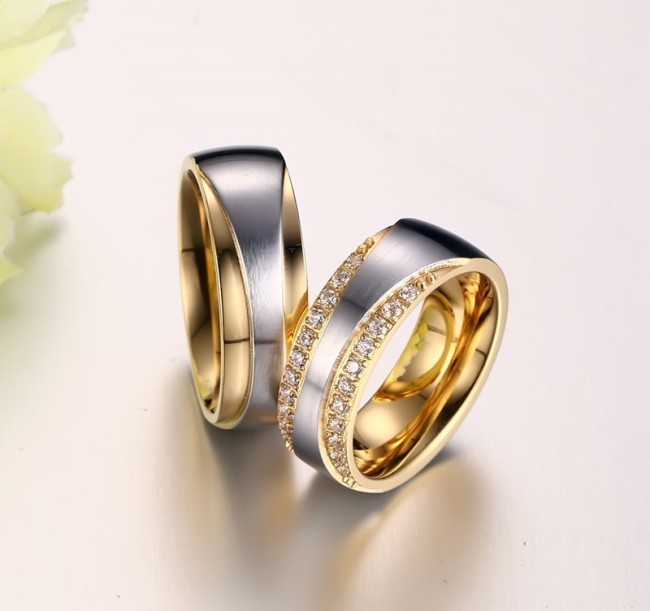 Wholesale Stainless Steel Hot Sell Wedding Band
