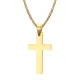 Wholesale Stainless Steel Gold Cross Pendant