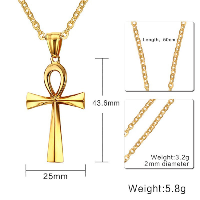 Wholesale Stainless Steel Egypt Cross Accessories