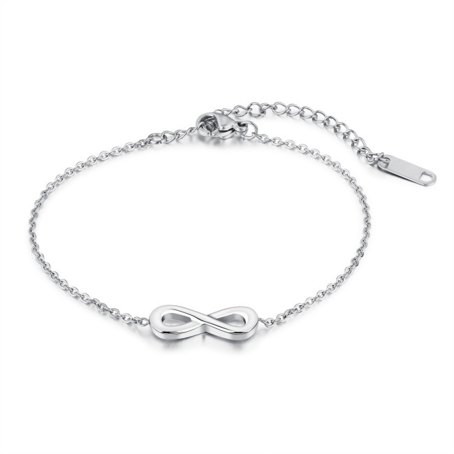 Wholesale Stainless Steel Women Infinity Bracelets