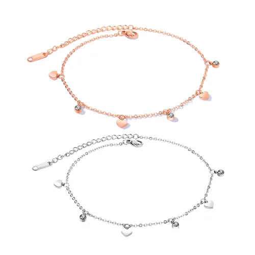 Wholesale Women Stainless Steel Anklet Styles